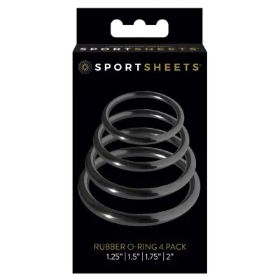 Sportsheets O Rings Set 4 Assorted Sizes