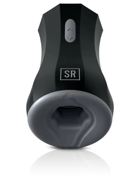Silicone Twin Turbo Stroker - Black