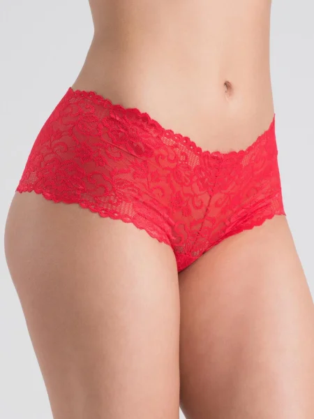 Lovehoney Flirty Red Lace Shorts