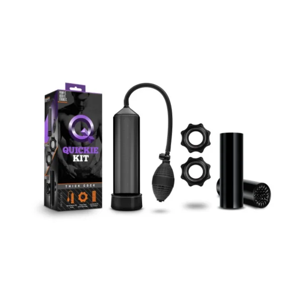 Quickie Kit Thick Cock Black
