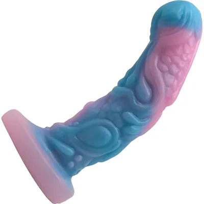 Pris Toys Syren 8 Dual Density Silicone Dildo Bubblegum