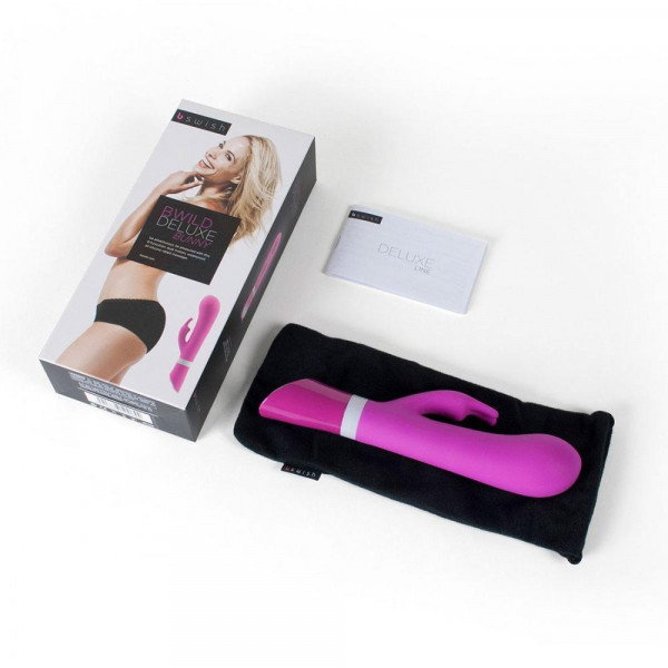 B Swish Bwild Deluxe Bunny Rabbit Vibrator - Raspberry