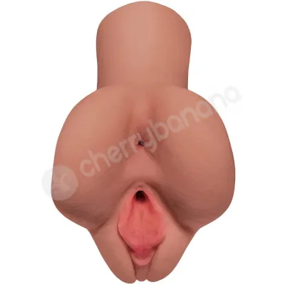 PDX Plus Pick Your Pleasure Doubles Holes Stroker Tan