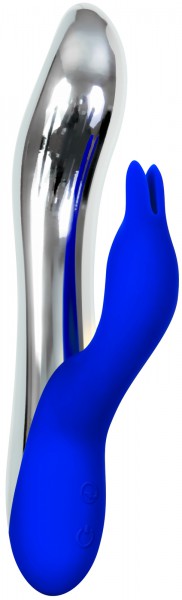 Bright 8" Light Up Rabbit Vibrator