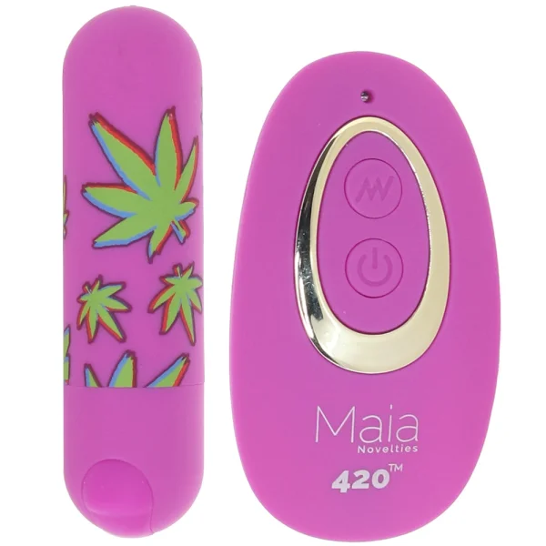 Jessi 420 Remote Mini Bullet Vibe
