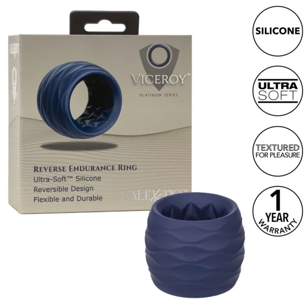 Viceroy Reverse Endurance Silicone Cock Ring — image 4 of 14