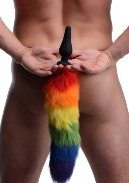 Tailz Rainbow Tail Anal Plug