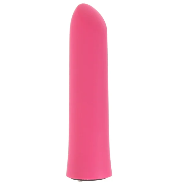 Iconic 20 Function Rechargeable Silicone Waterproof Bullet Vibrator By Nu Sensuelle - Deep Pink