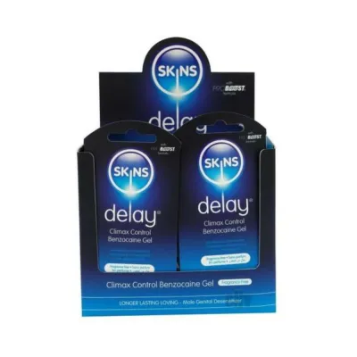 Skins Benzocaine Delay Serum Foil W pos