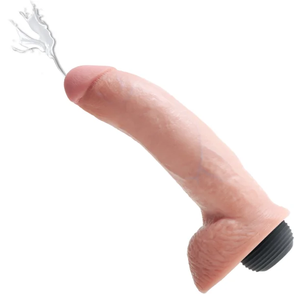 X-Long & Thick 9" Squirting Dildo With Balls