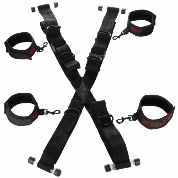 Scandal Over The Door Cross Restraints by CalExotics