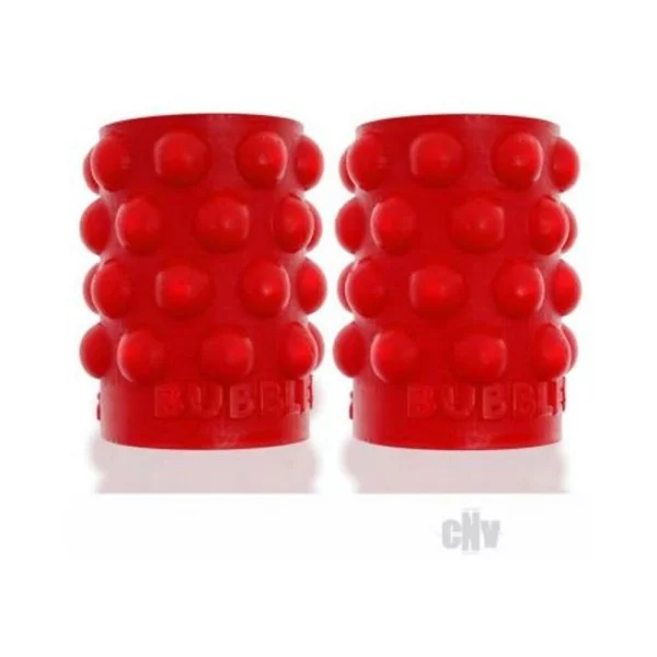 Oxballs Bubbles Nipsuckers Silicone Red — image 2 of 2