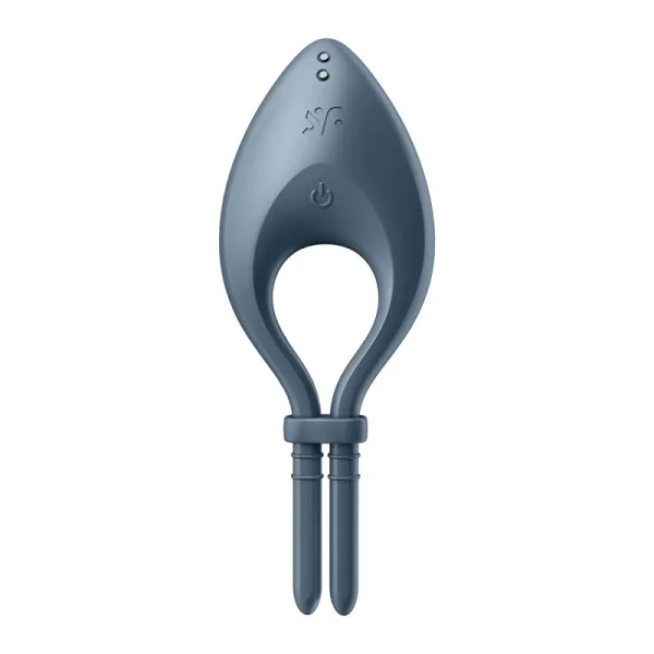 Satisfyer Bullseye Blue App Controlled Adjustable Vibrating Cockring
