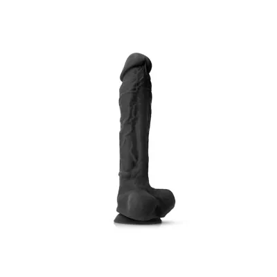 Colours Pleasures Dildo Black 12 Inch