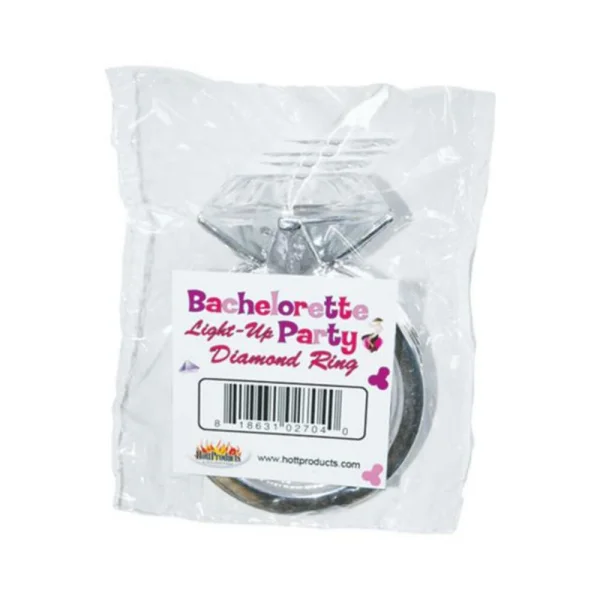Bachelorette Party Light Up Diamond Ring 24 Per Display