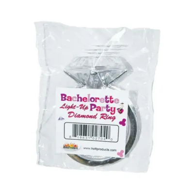 Bachelorette Party Light Up Diamond Ring 24 Per Display
