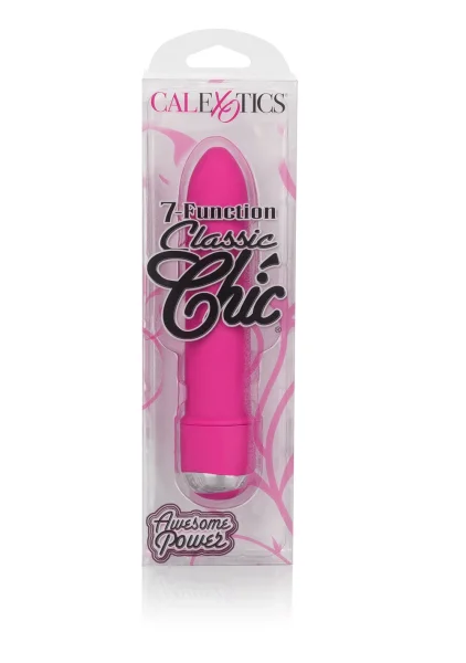California Exotic 7 Function Classic Chic  4.25" - Pink