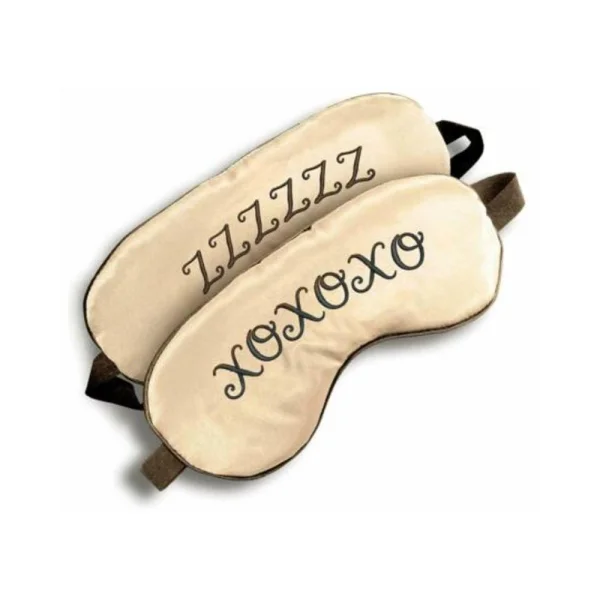 The 9"s Xoxo/zzz Satin Blindfold — image 4 of 5