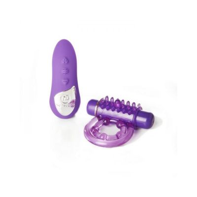 Sensuelle Remote Control Cock Ring Purple