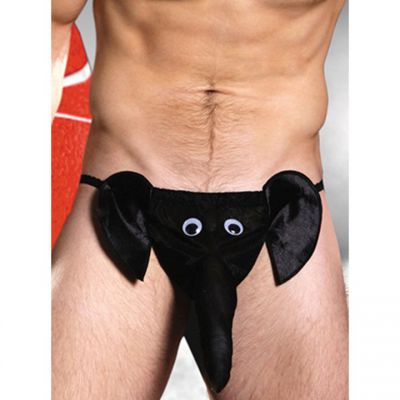 Bondara Man Black Elephant String