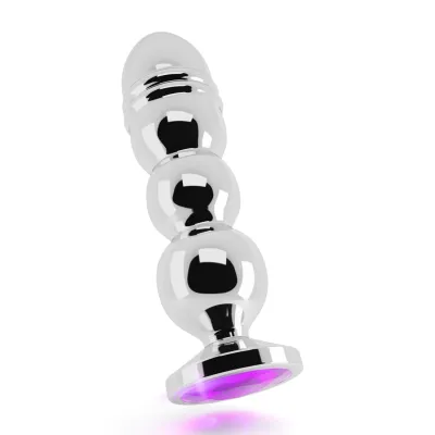 Rich R10 Silver Plug 4 9 Inch Purple Sapphire