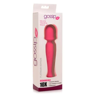Silicone Wand Massager Magenta