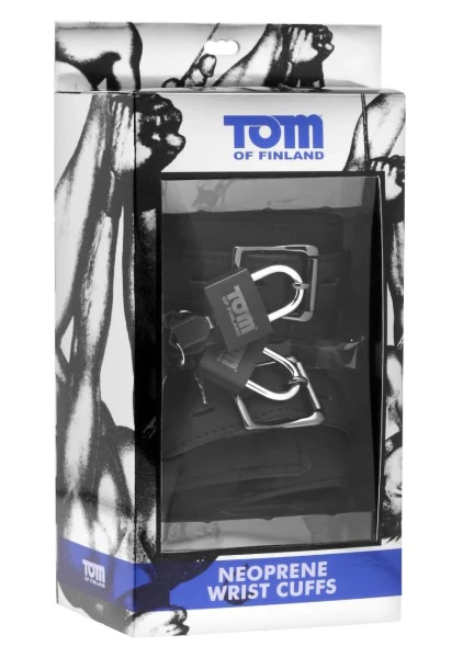 Tom of Finland Neoprene Wrist Cuffs