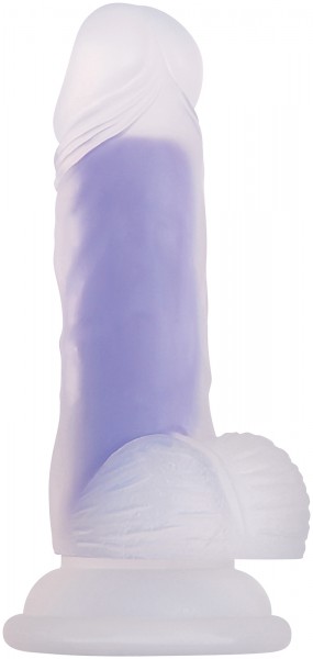 Glowing 5.5'' Purple Cock