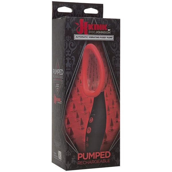 KINK - Pumped - Rechargeable Vibrating Sucking Vagina Pump