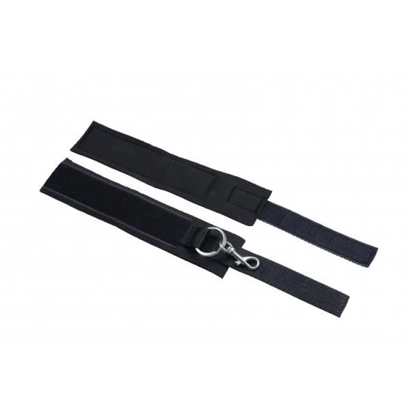 Interlace Over And Under The Bed Restraint Set Black