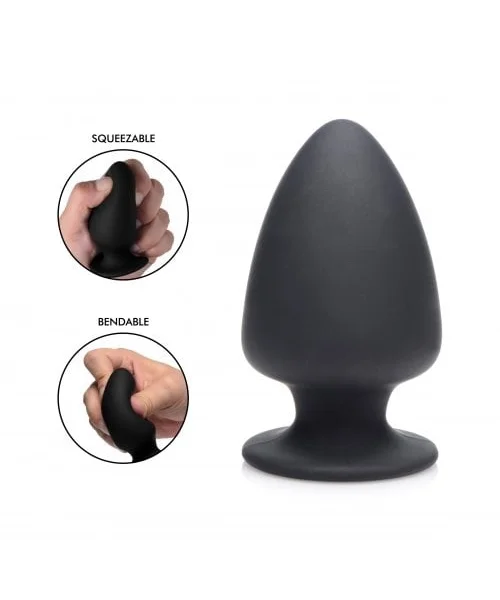 Squeezable Silicone Anal Plug — image 5 of 8