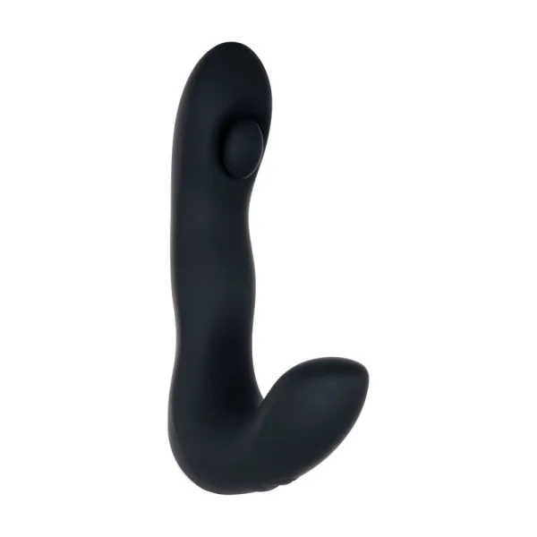 Zero Tolerance Tap It Black 14.6 cm USB Rechargeable Prostate Massager with Remote