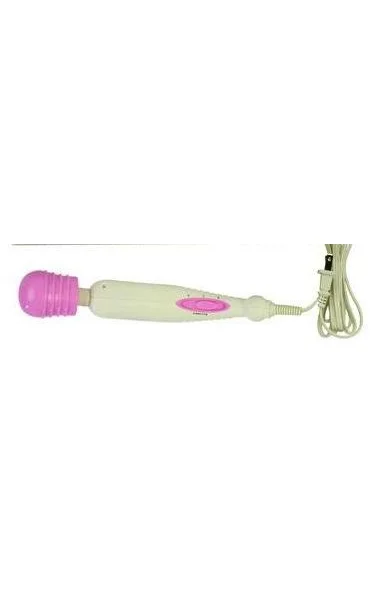 My Miracle Massager 2 Speed 120 Volt 10.5 inch White With Pink