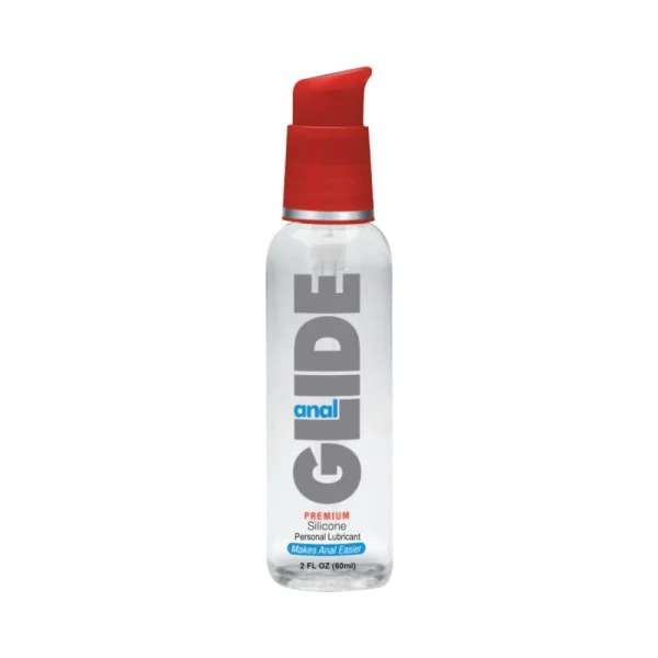 Body Action Anal Glide 2 Fl Oz Silicone Lubricant