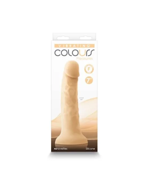 Colours Pleasures Vibrating Dildo  - 7 Inch