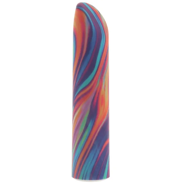 Limited Addiction Psyche Rechargeable Waterproof Power Vibe By Blush - Rainbow