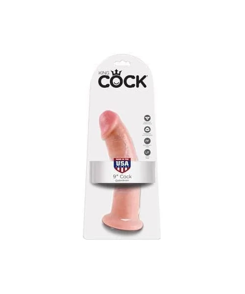 King Cock 9-Inch Cock - Flesh