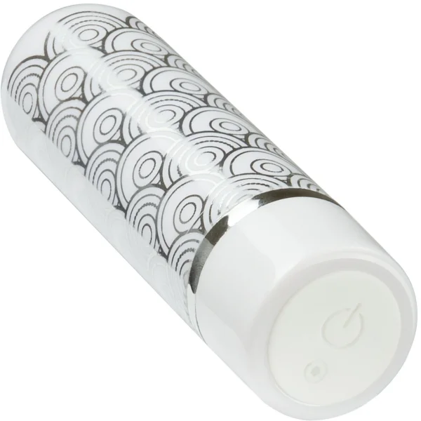 Blush Novelties The Collection Glitzy Halo Bullet Vibrator, Silver