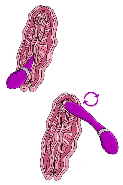 Happy Mash Refresh Curved G-Spot Vibrator