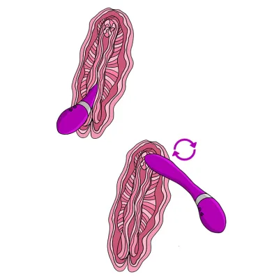 Happy Mash Refresh Curved G Spot Vibrator
