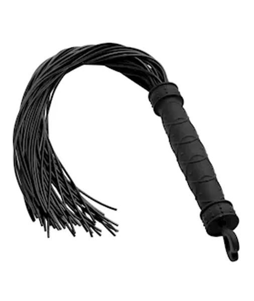 Punish Me Silicone Flogger Black — image 8 of 8
