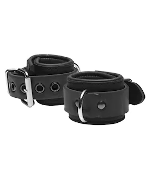 Serve Neoprene Buckle Cuffs Black — image 6 of 6