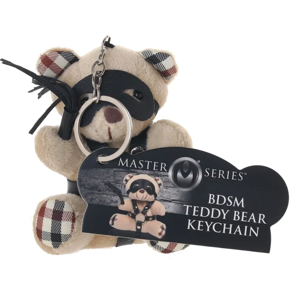BDSM Teddy Bear Keychain