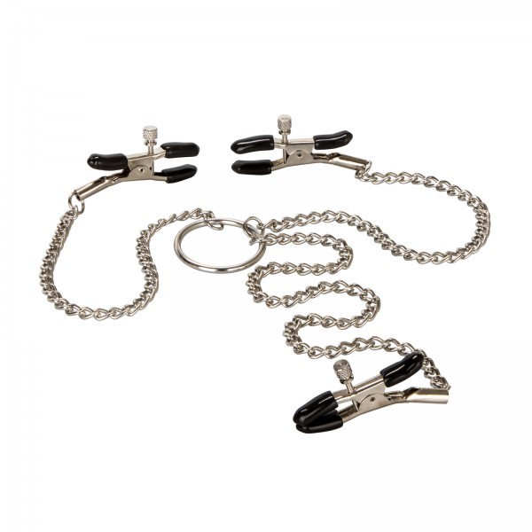 Triple Clit + Nipple Clamps