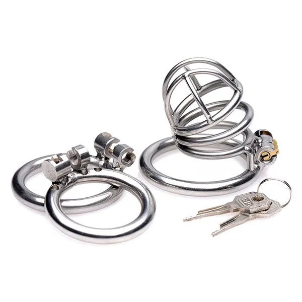 The Pen Deluxe Locking Chastity Cage