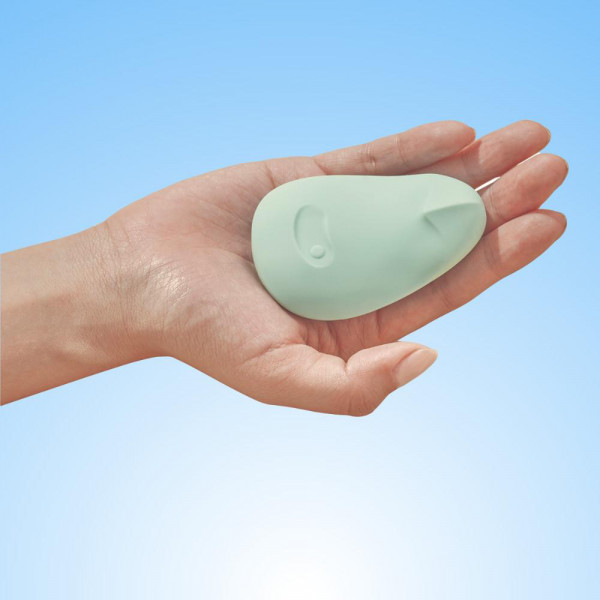 Dame Pom Flexible Palm Sized Vibrator - Jade Green