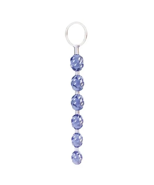 Swirl Pleasure Beads Purple