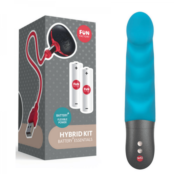 Abby G Silicone G-Spot Vibe With Battery+ Hybrid Technology by Fun Factory