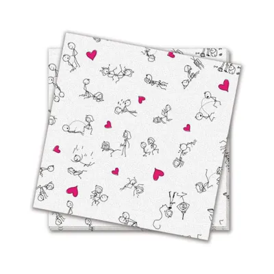 Dirty Napkins Sticky Figure Style