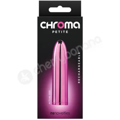 Chroma Petite Pink Powerful Rechargeable Bullet